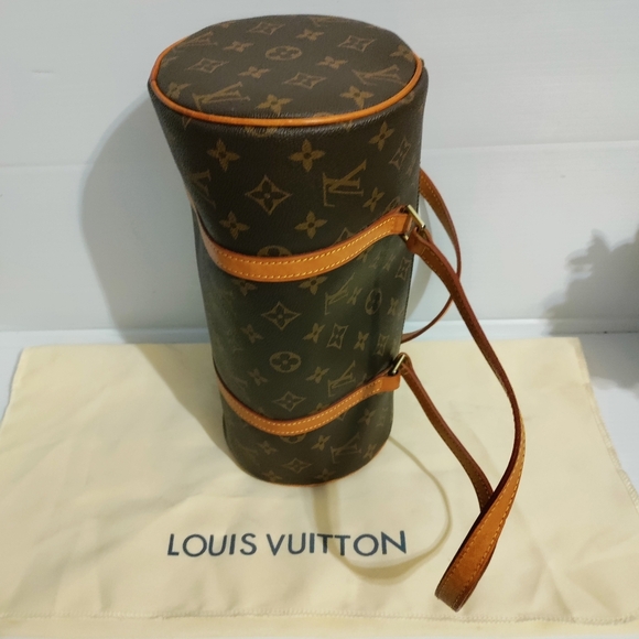Louis Vuitton Papillon Handbag Monogram Canvas 30 Brown - Picture 4 of 17